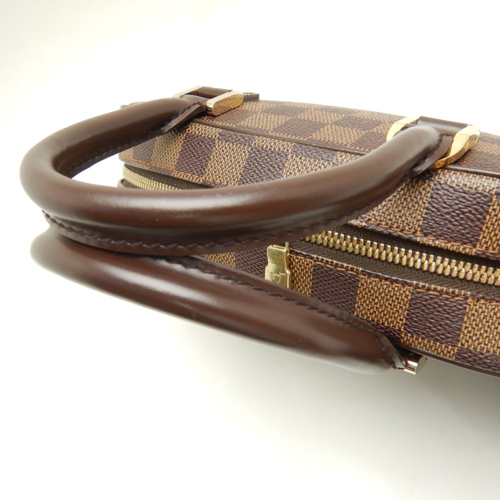 Louis Vuitton Damier Sarria Mini Ebene Handbag Brown