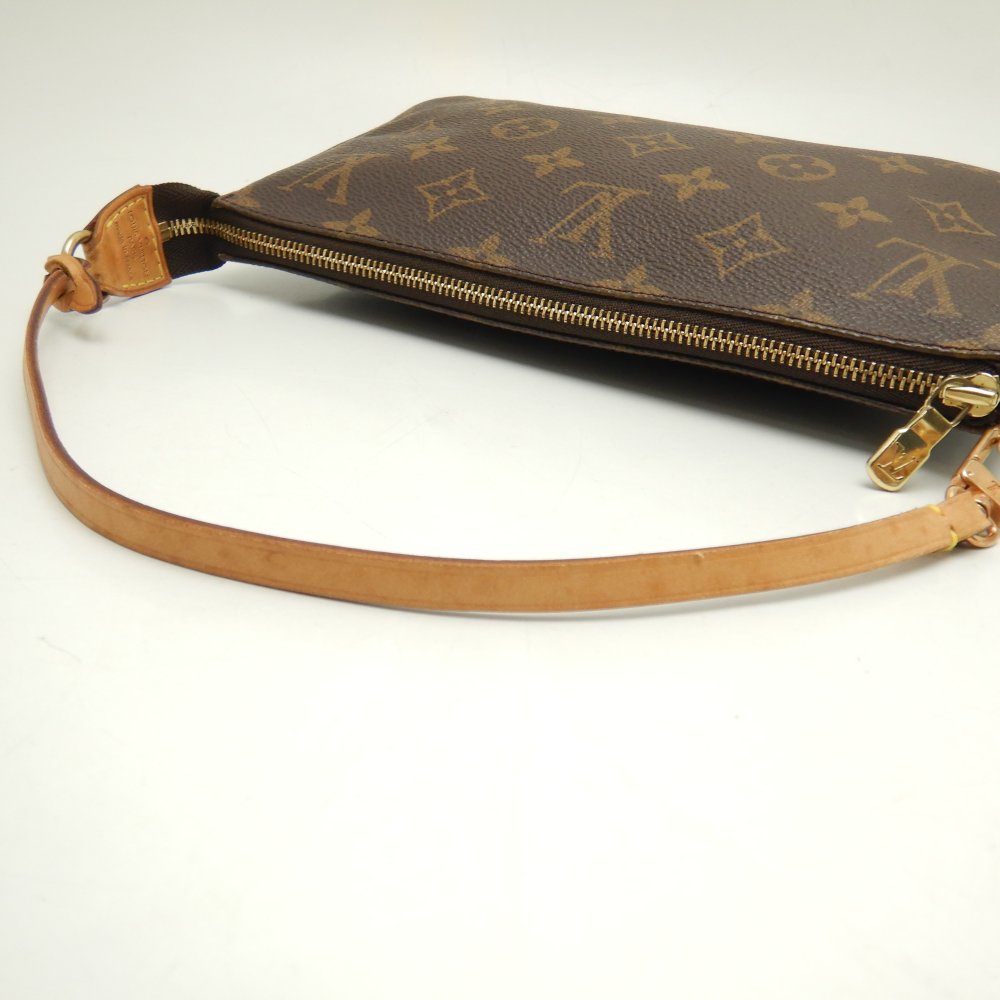 Louis Vuitton Monogram Pochette Accessoire Brown