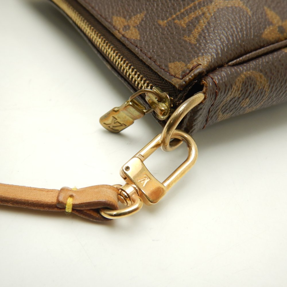 Louis Vuitton Monogram Pochette Accessoire Brown