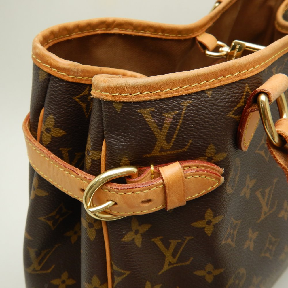 Louis Vuitton Monogram Batignolles Vertical Brown