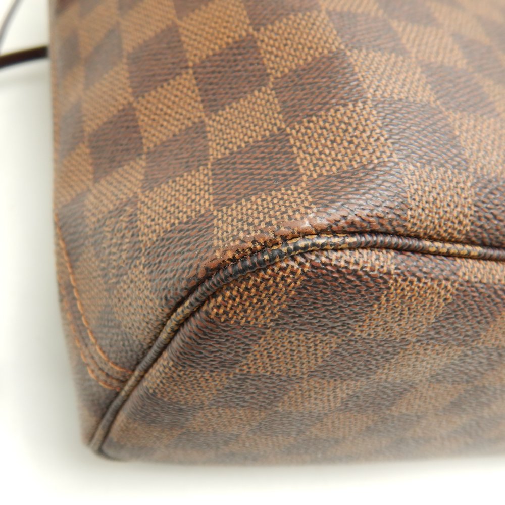 Louis Vuitton Damier Neverfull PM Ebene Tote Bag Brown