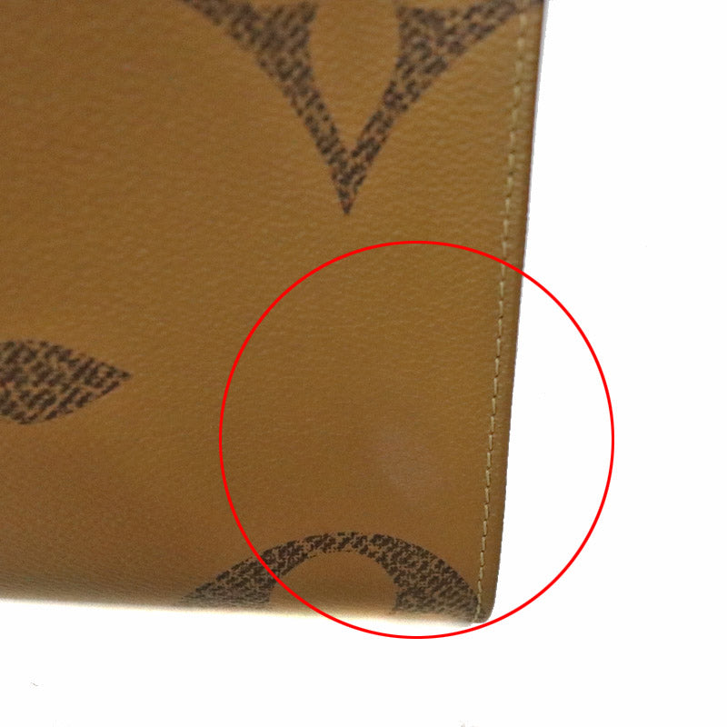 Louis Vuitton On The Go MM Handbag Shoulder Bag 2way Giant Monogram