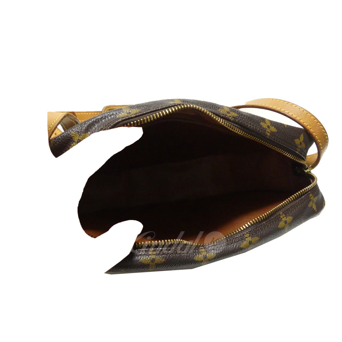 Louis Vuitton Monogram Genefille 27 Shoulder Bag Brown