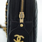 Chanel Matelasse Chain Shoulder Bag Black