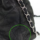 Chanel Wild Stitch Chain Shoulder Bag Black