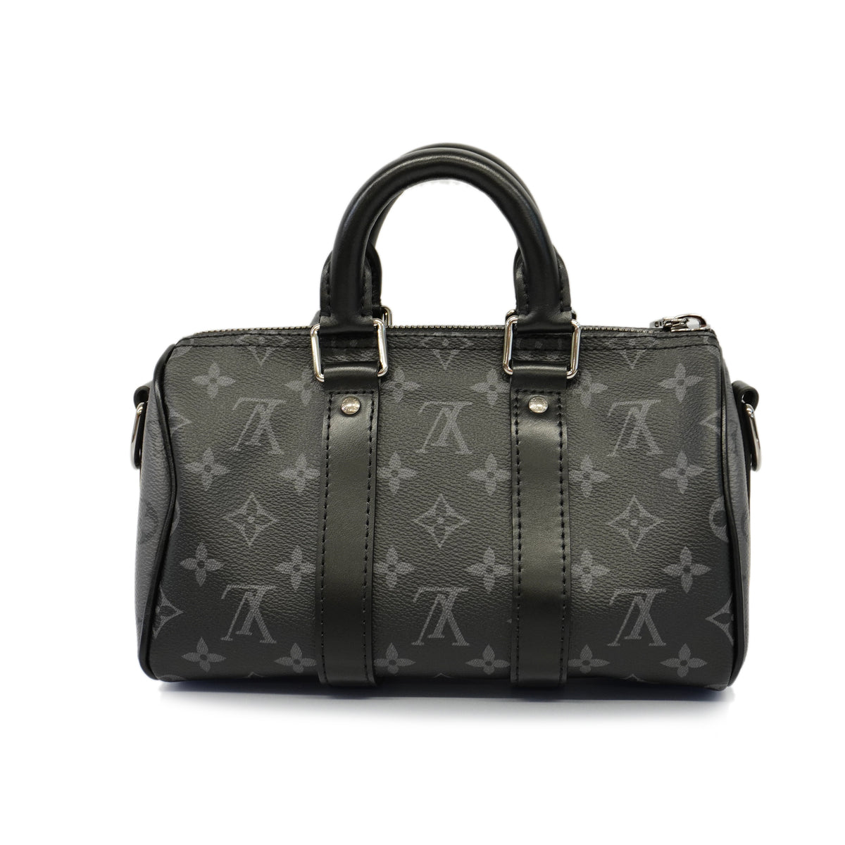 Louis Vuitton 2way Bag Monogram Eclipse Keepall Bandouliere 25