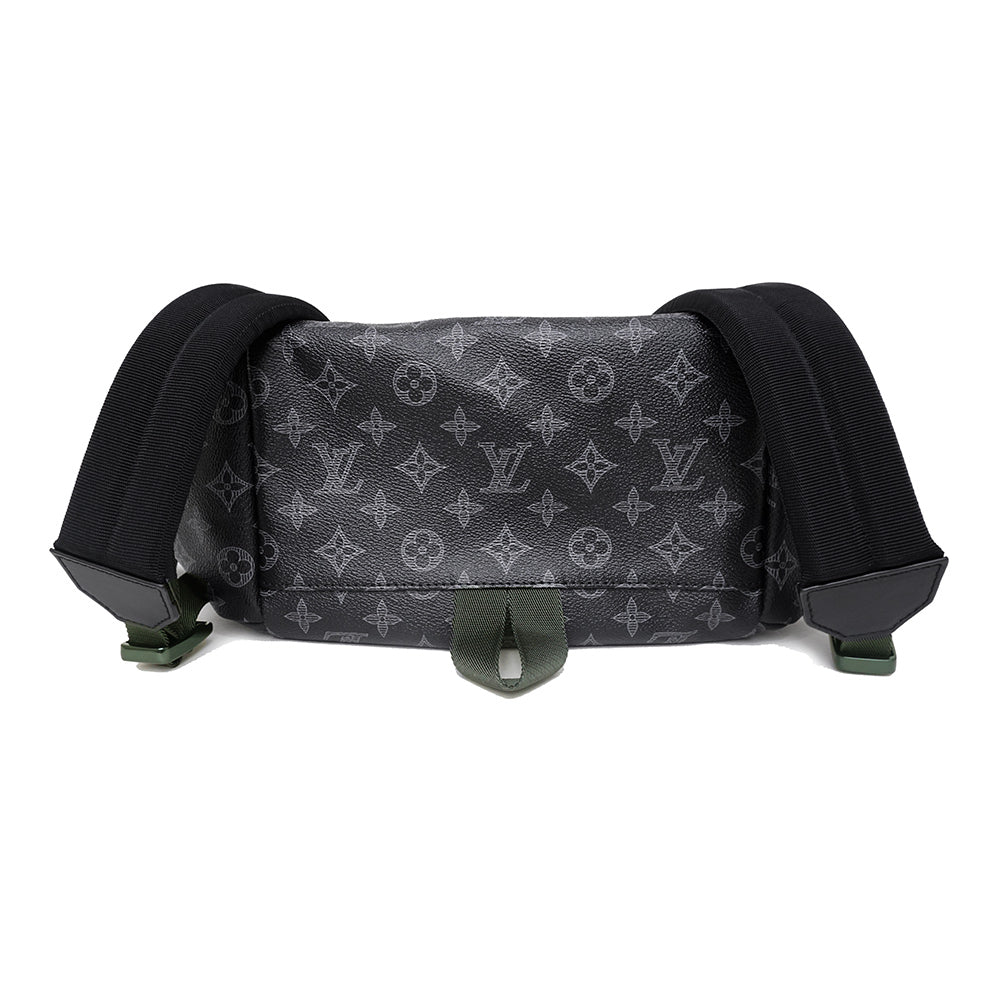 Louis Vuitton Monogram Eclipse Discovery Rucksack Daypack Backpack Black