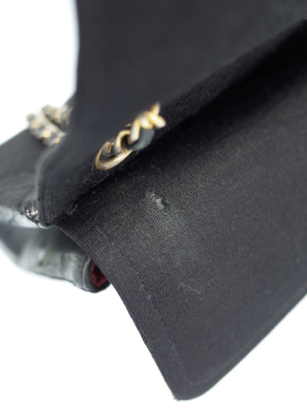 Chanel Matelasse Chain Shoulder Bag Black