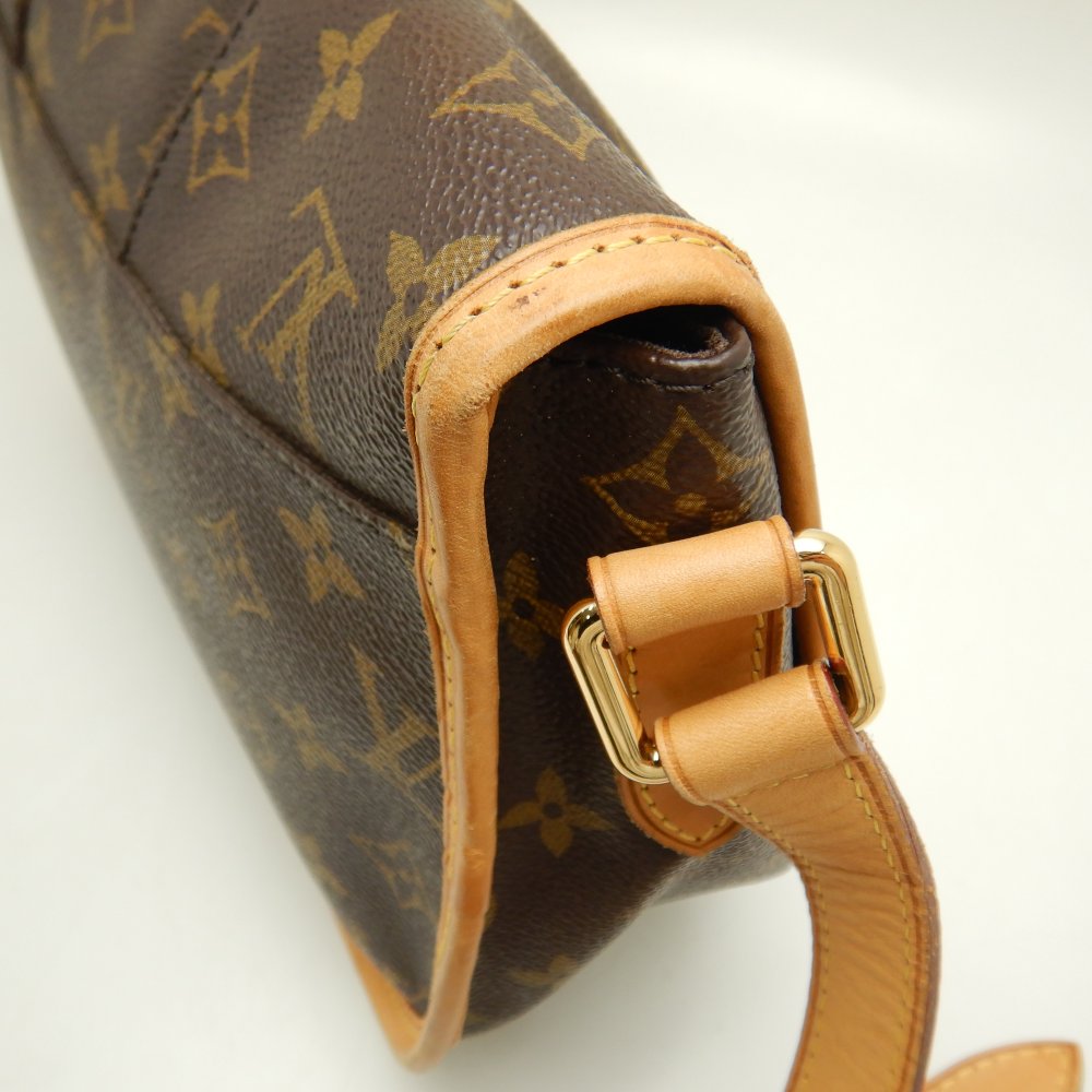 Louis Vuitton Monogram Menilmontant PM Brown Diagonal Shoulder