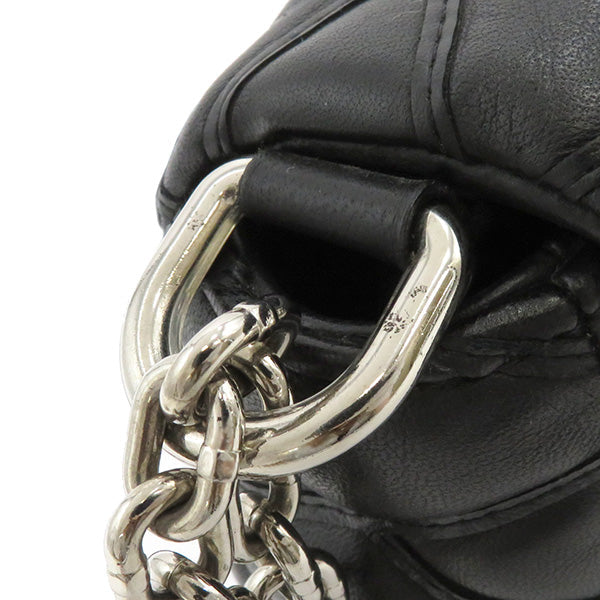 Louis Vuitton Malletage Twist Shoulder Bag Noir Black