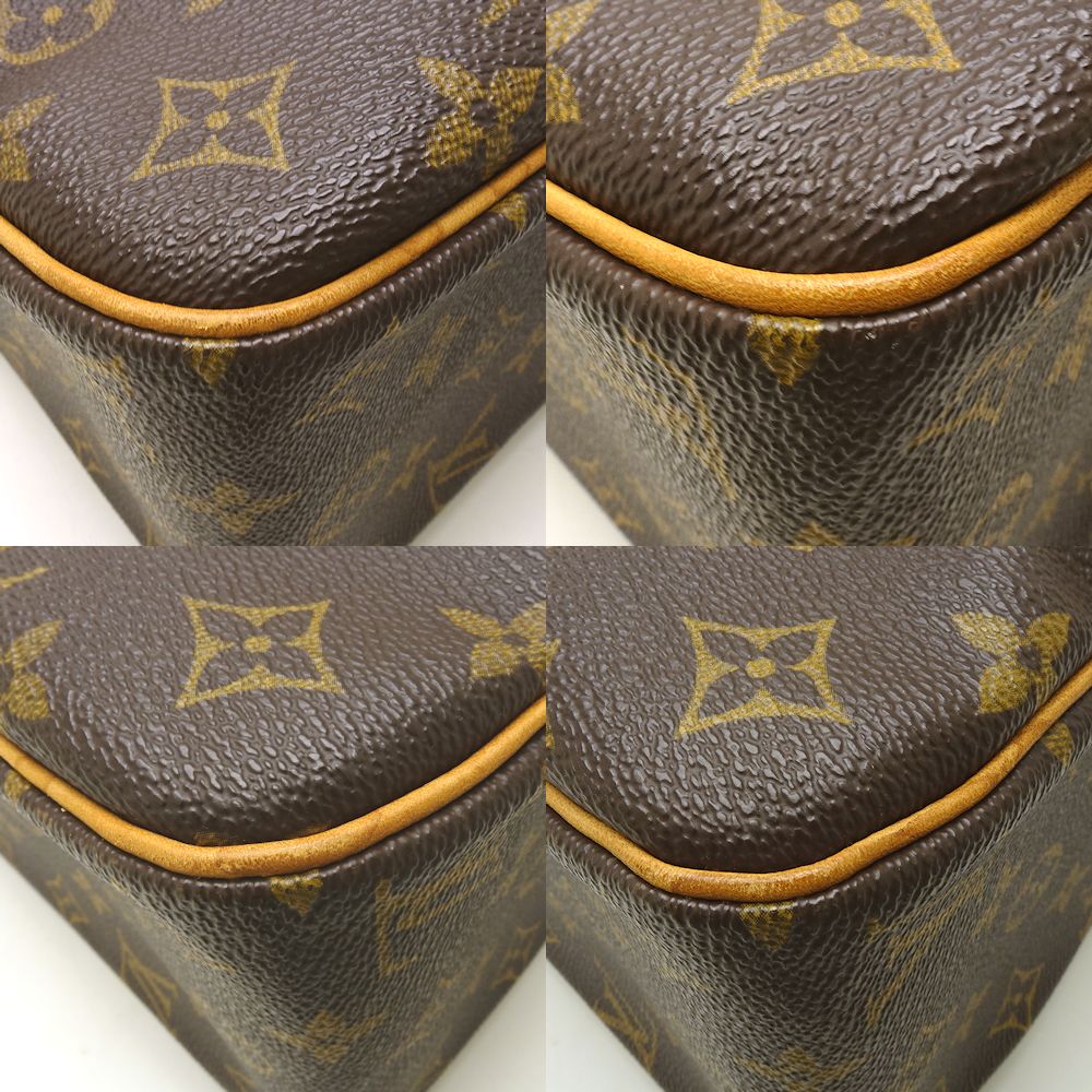 Louis Vuitton Monogram Cite GM Brown Shoulder Bag