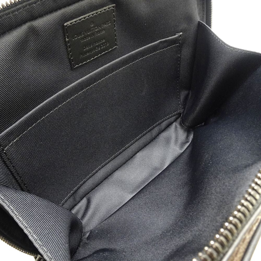 Louis Vuitton Monogram Front Bag Noir Diagonal Body Bag