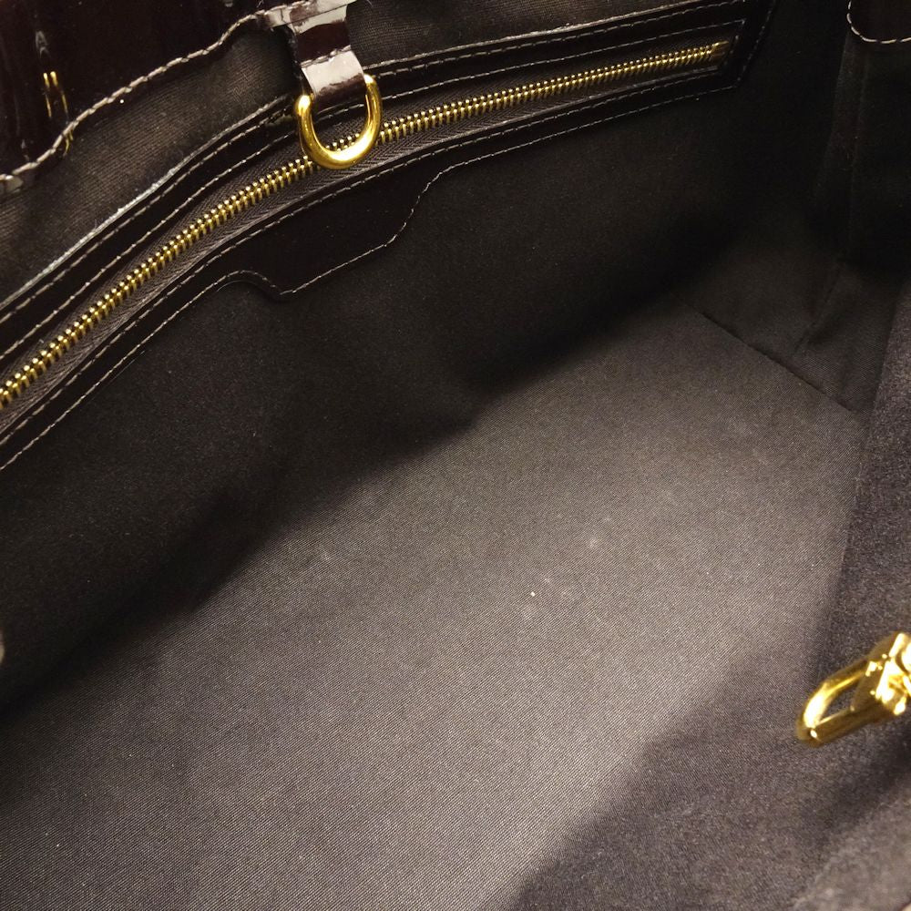 Louis Vuitton Vernis Wilshire PM Amaranto Tote Bag Handbag