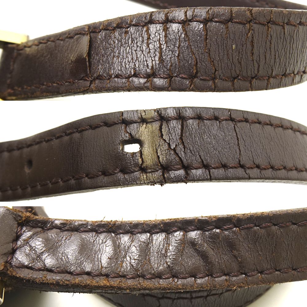 Louis Vuitton Damier M tte Salsa Ebene Shoulder Brown