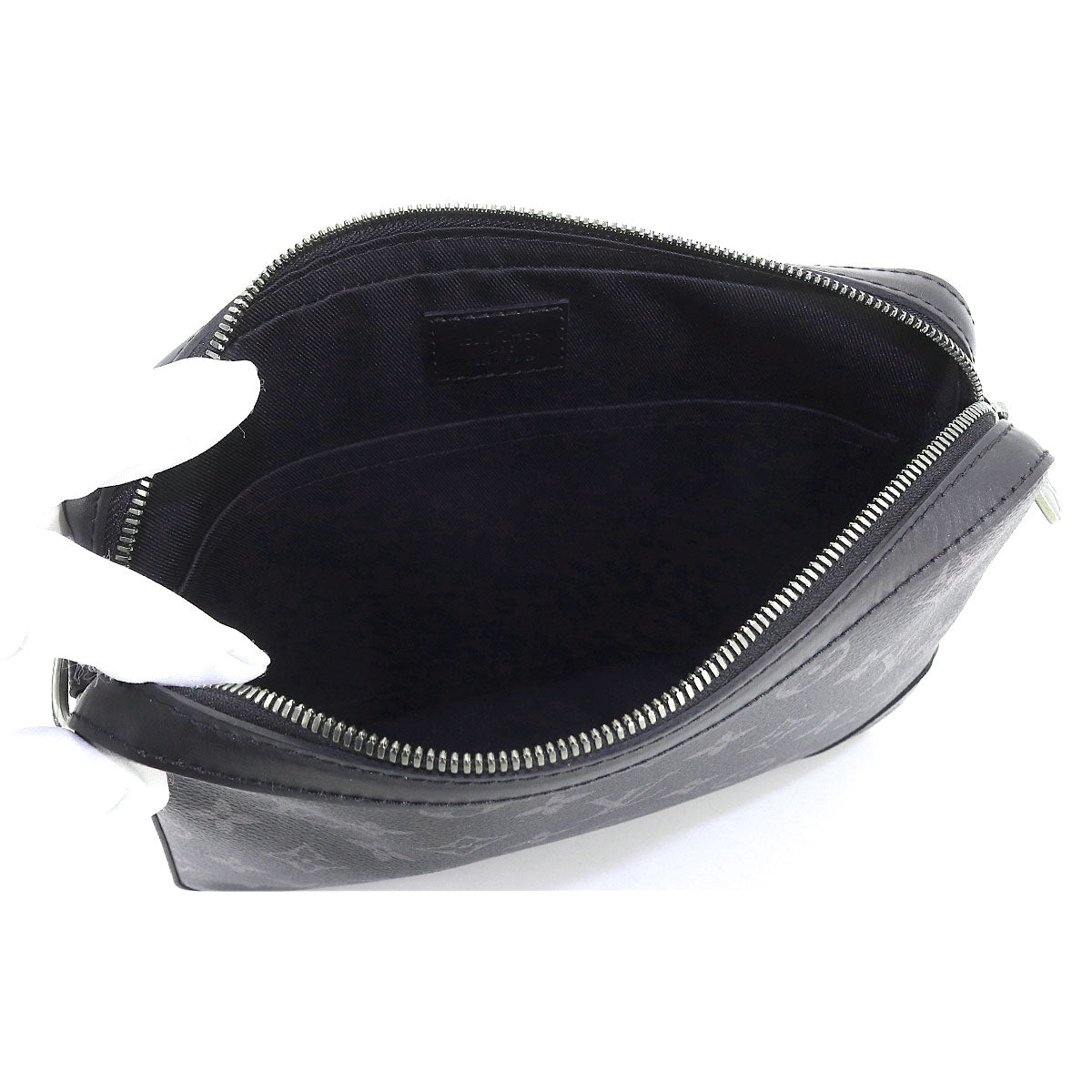 Louis Vuitton Monogram Eclipse Reverse Trio Messenger Shoulder Bag