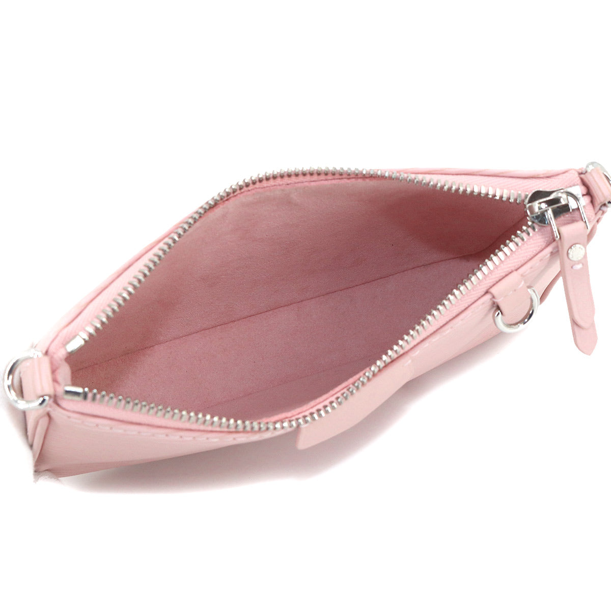 Louis Vuitton Epi Easy Pouch Shoulder Bag Leather Rose Ballerine Pink