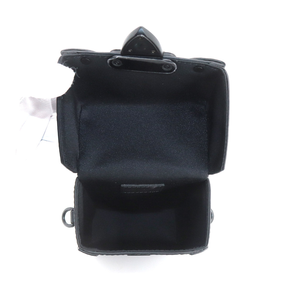 Louis Vuitton Vertical Trunk Wearable Wallet Shoulder Bag Taurillon Leather Black
