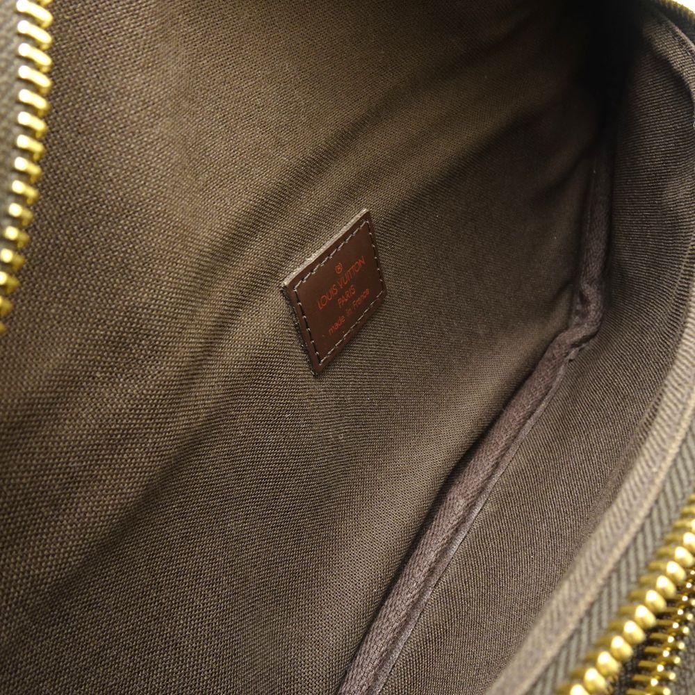 Louis Vuitton Damier Bum Bag Melville Ebene Body Bag Brown