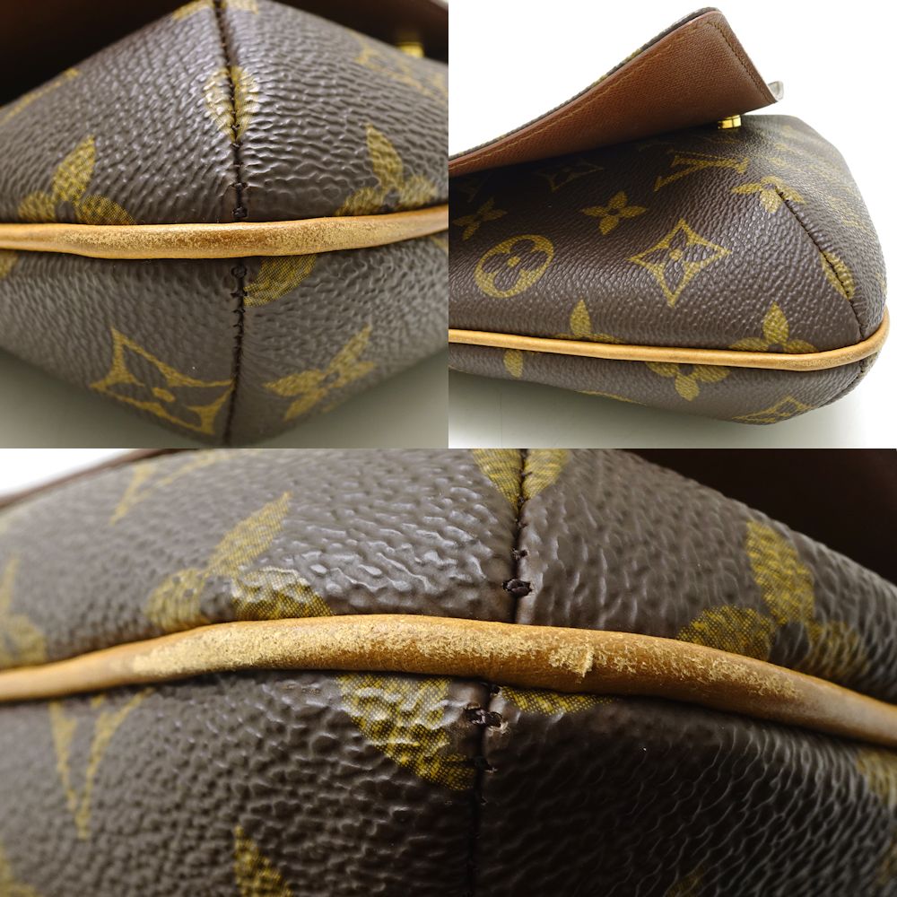 Louis Vuitton Monogram M tte Tango Shoulder Brown