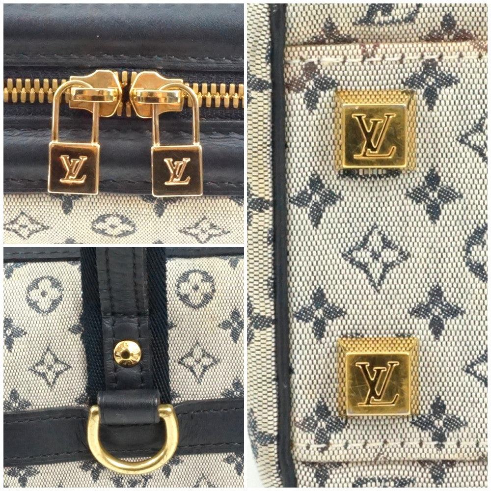 Louis Vuitton Josephine PM Monogram Mini Canvas Blue