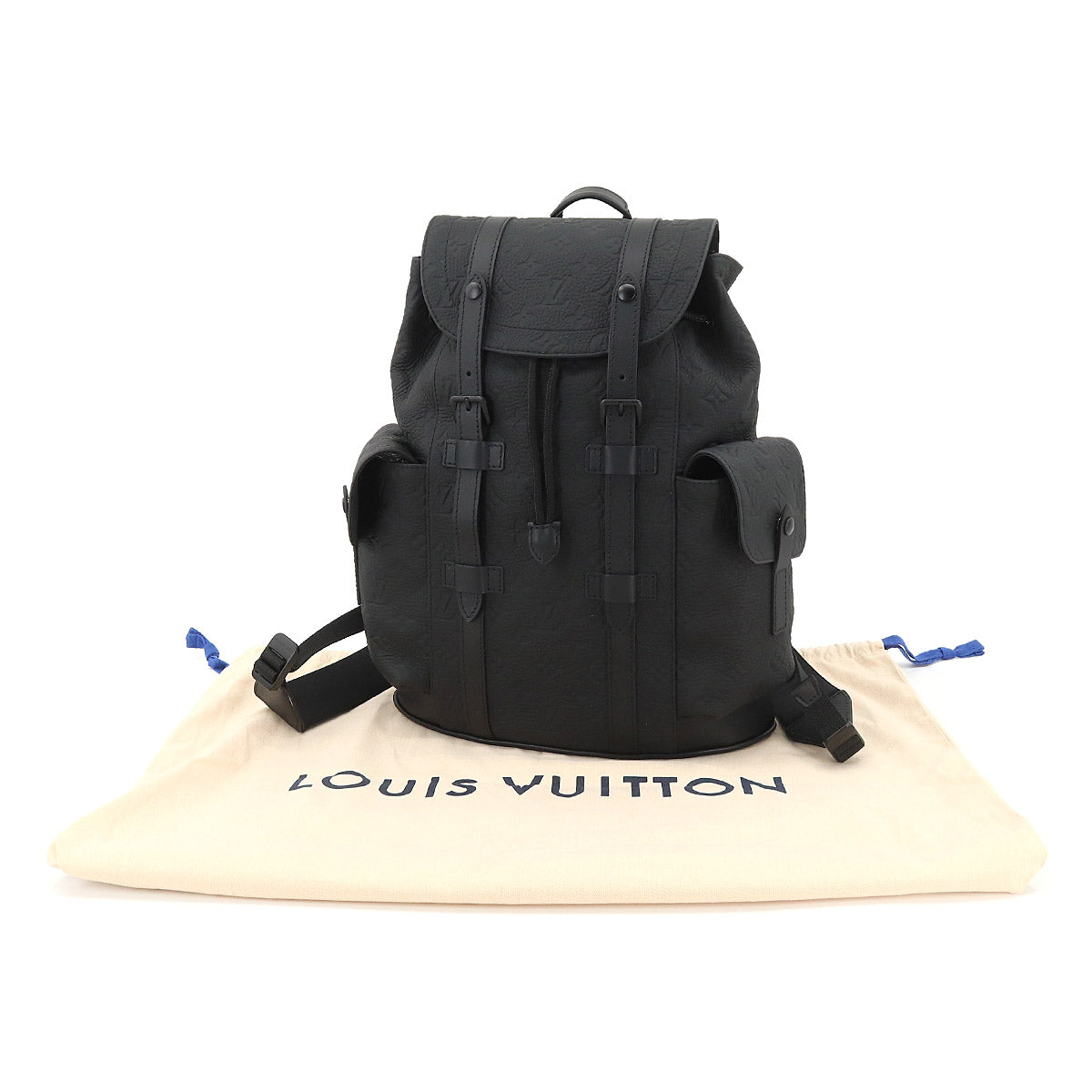 Louis Vuitton Monogram Christopher PM Backpack Rucksack Black