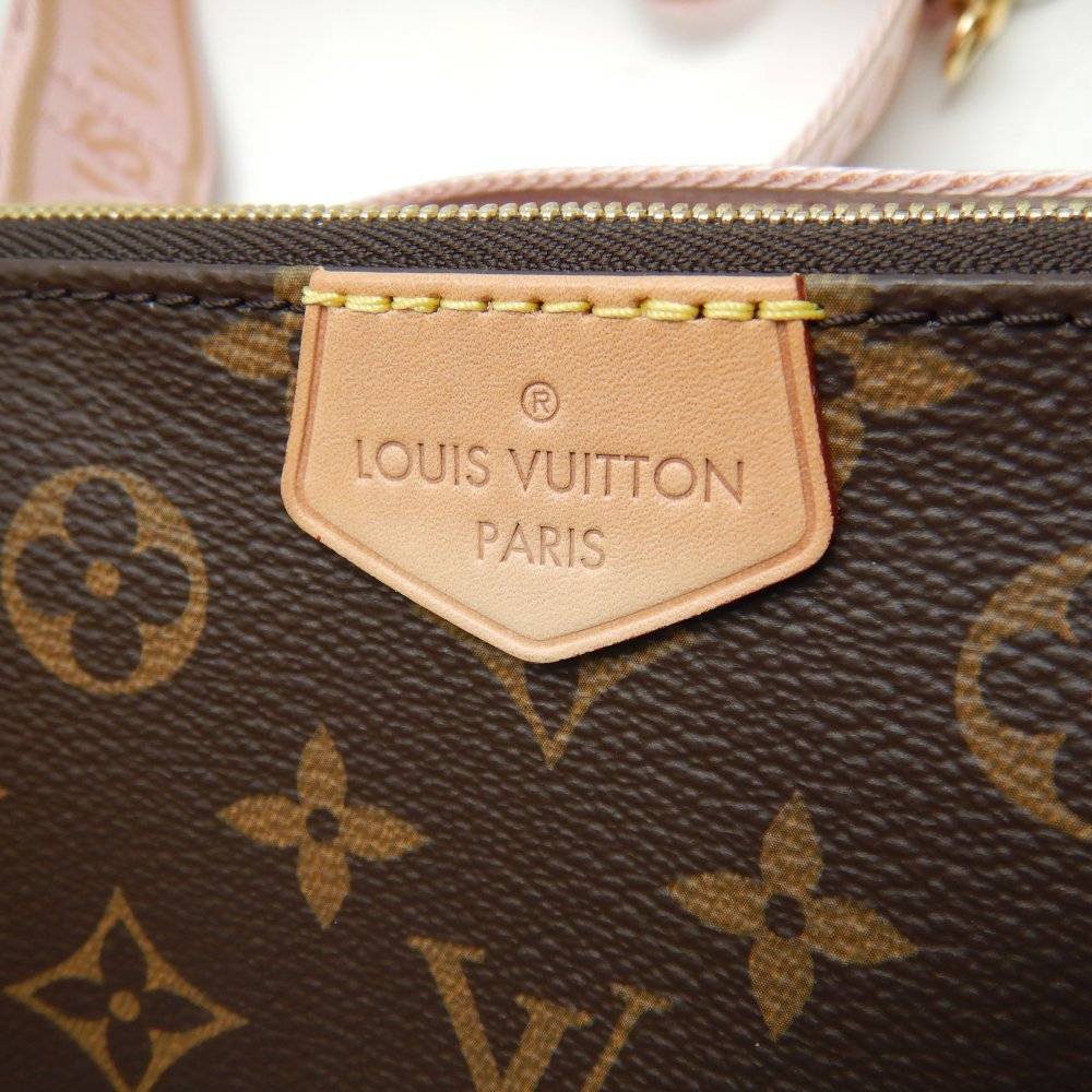 Louis Vuitton Monogram Multi-Pochette Accessoire Rose Hanging