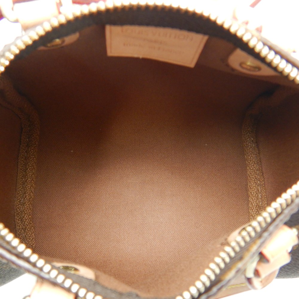Louis Vuitton Monogram Nano Speedy Brown Mini Bag