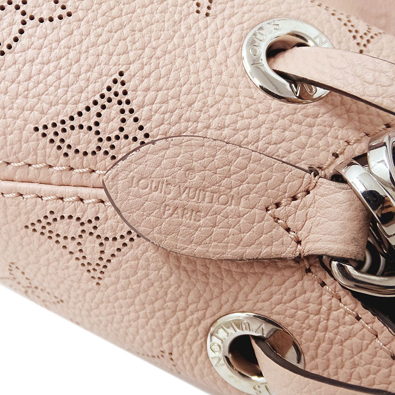 Louis Vuitton Girolata Monogram Mahina Shoulder Bag Pink
