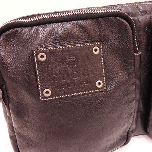 Gucci Leather Crossbody Bag Black