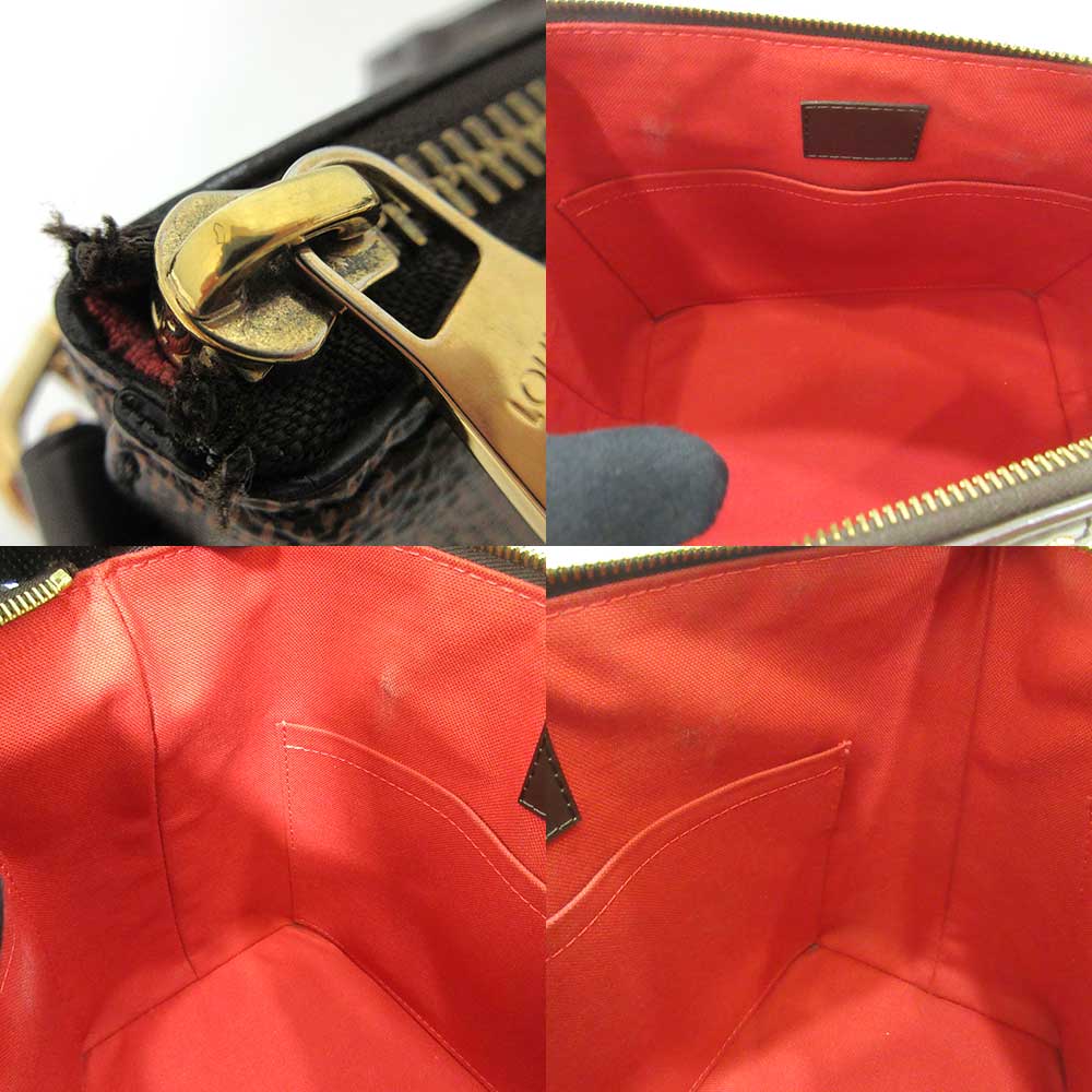 Louis Vuitton Damier Sienna PM Ebene Handbag