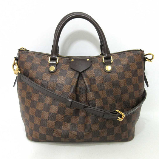Louis Vuitton Damier Sienna PM Ebene Handbag