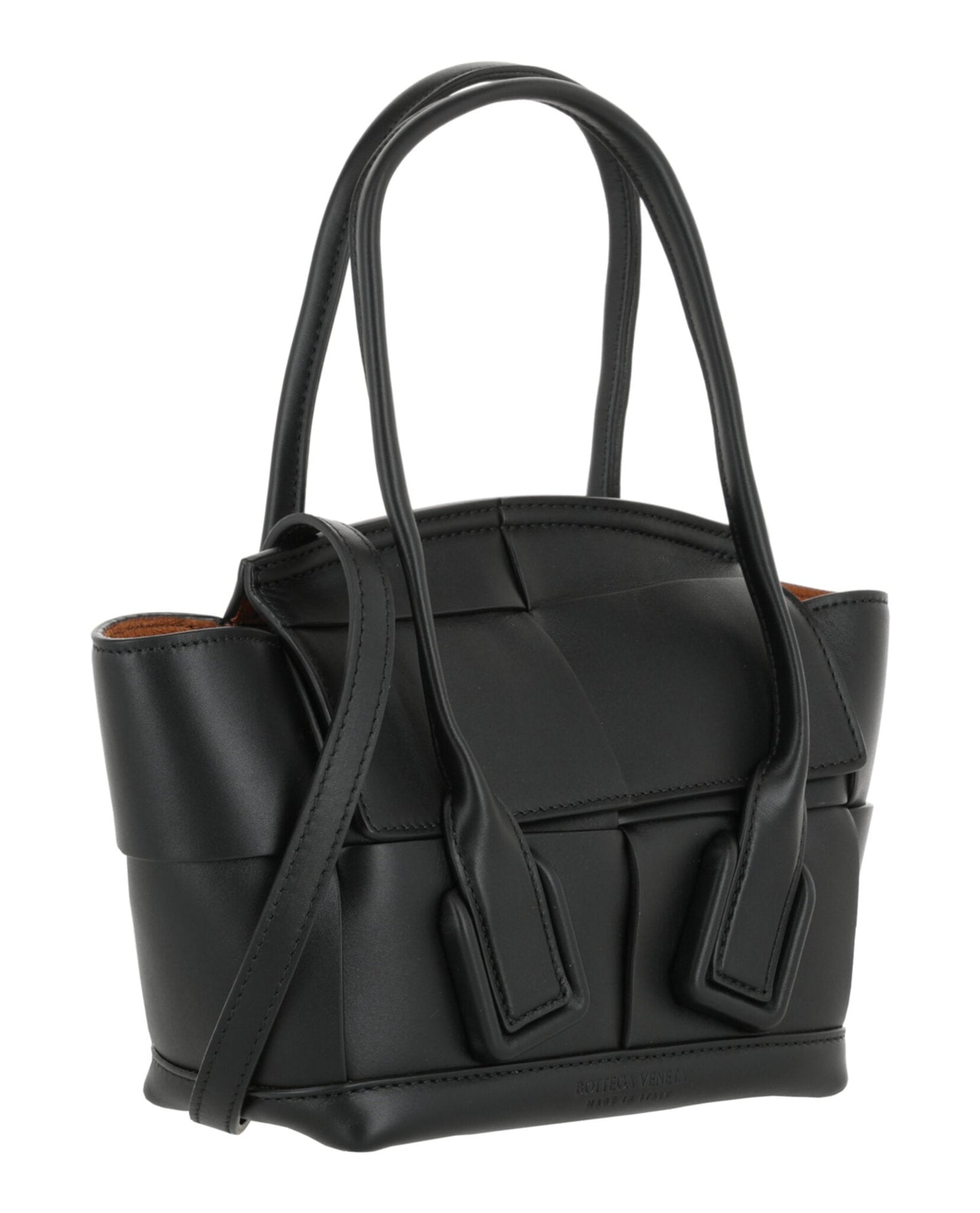 B V  - Womens Arco 33 Mini Grainy Leather Top-Handle Bag