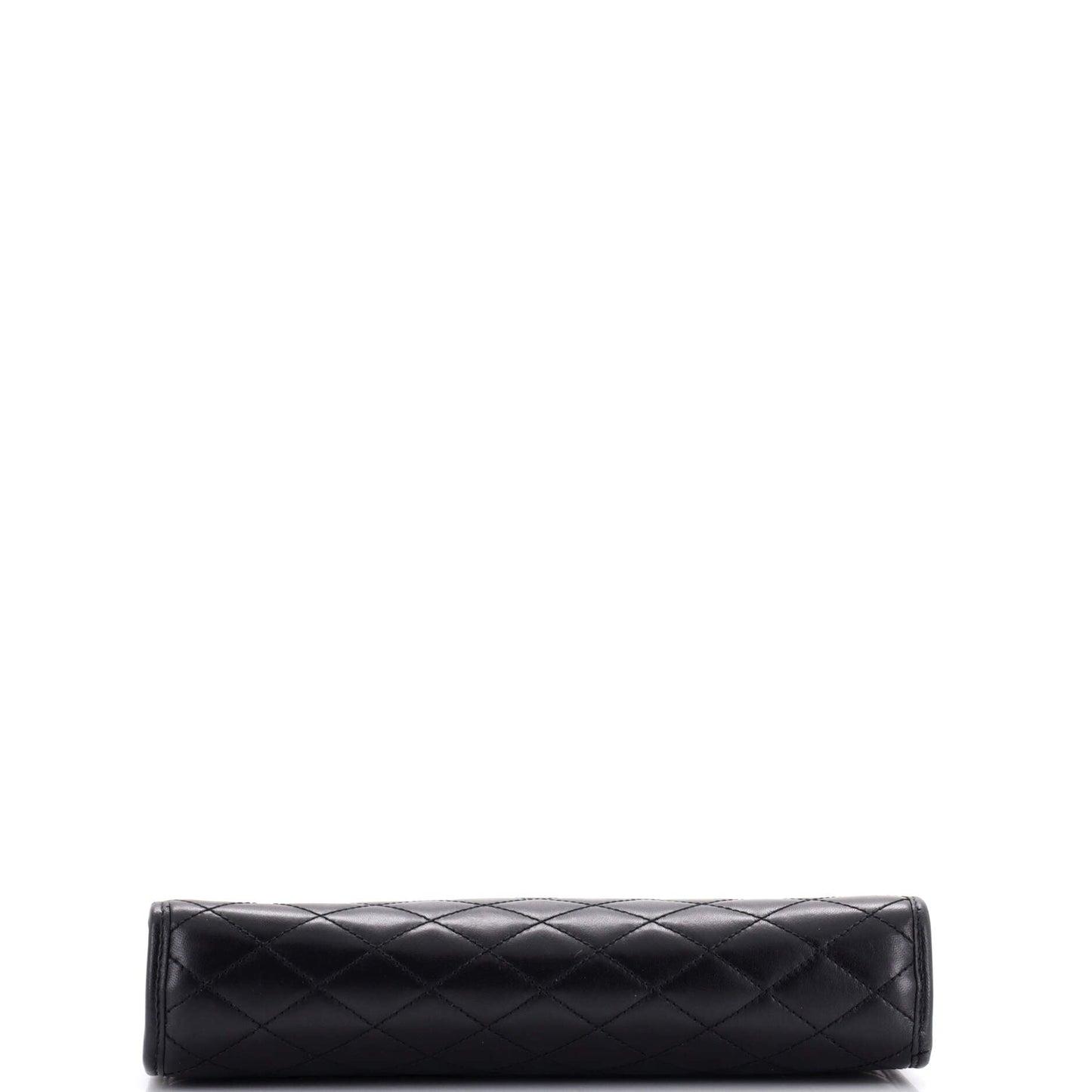 Victoire Chain Clutch Quilted Leather