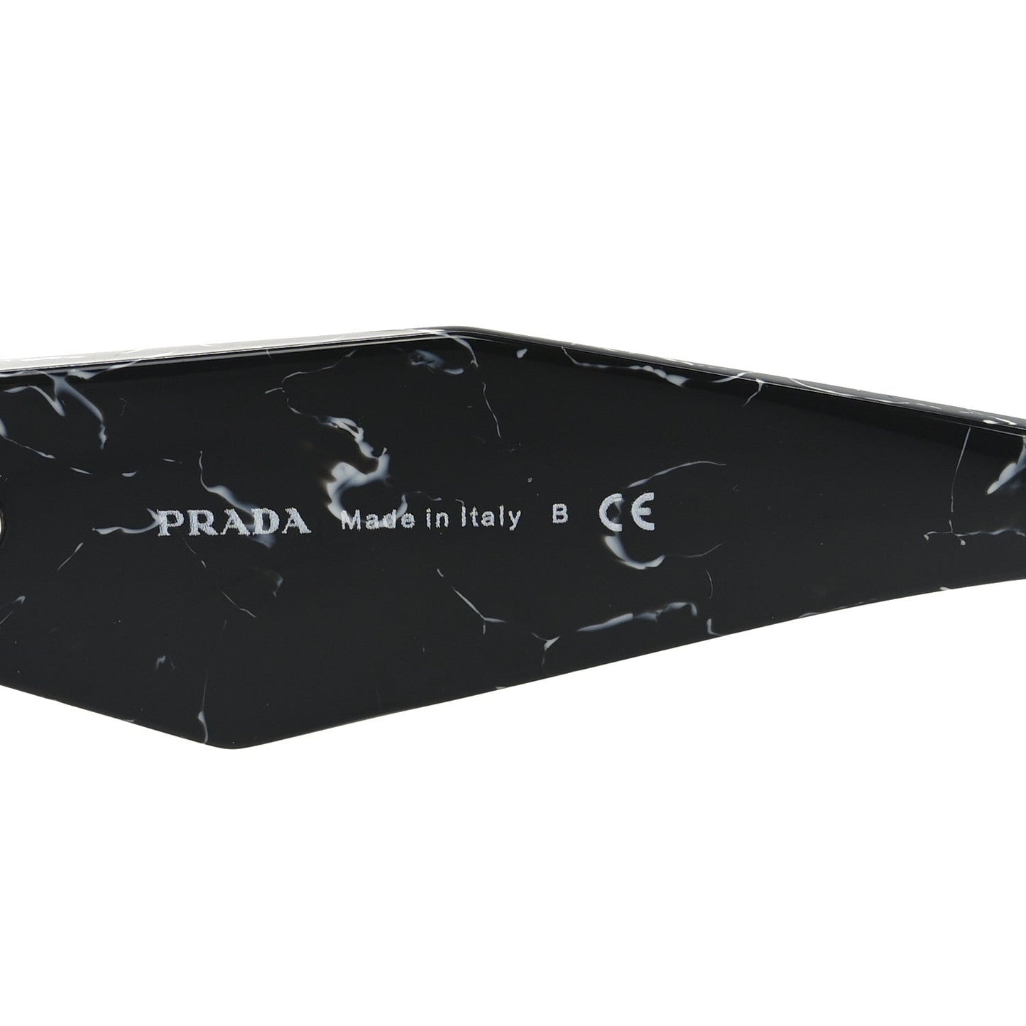 Prada Acetate Symbole Sunglasses SPR 08Y Havana Black White