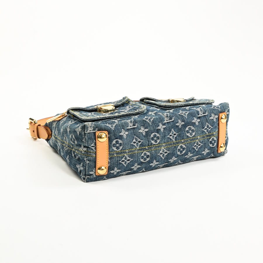 Louis Vuitton Baggy PM Monogram Denim Shoulder Bag
