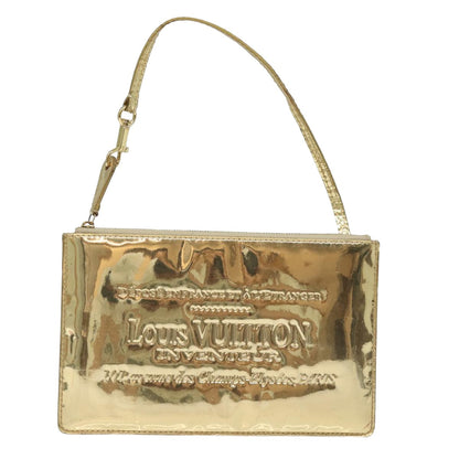 Louis Vuitton Pochette Plat  Patent Leather Clutch Bag