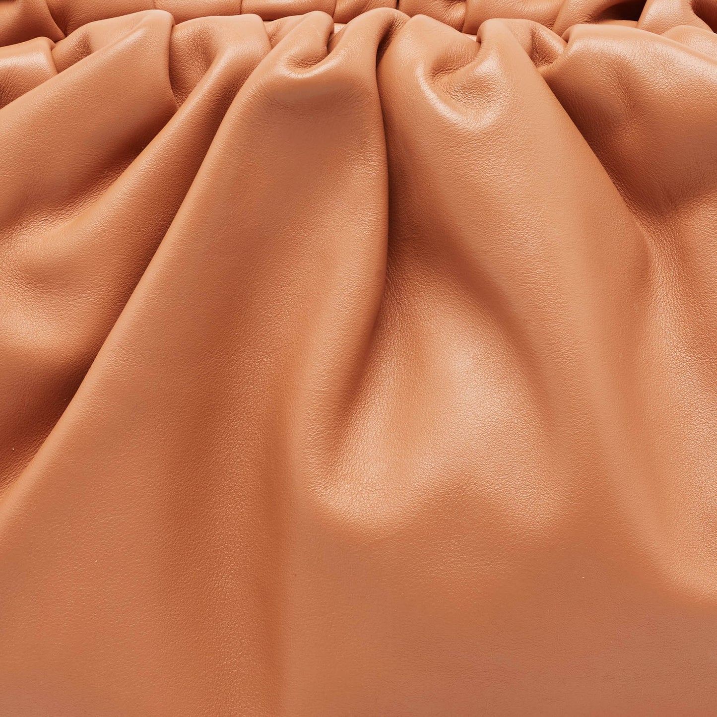 Bottega Veneta Brown Leather The Pouch Clutch