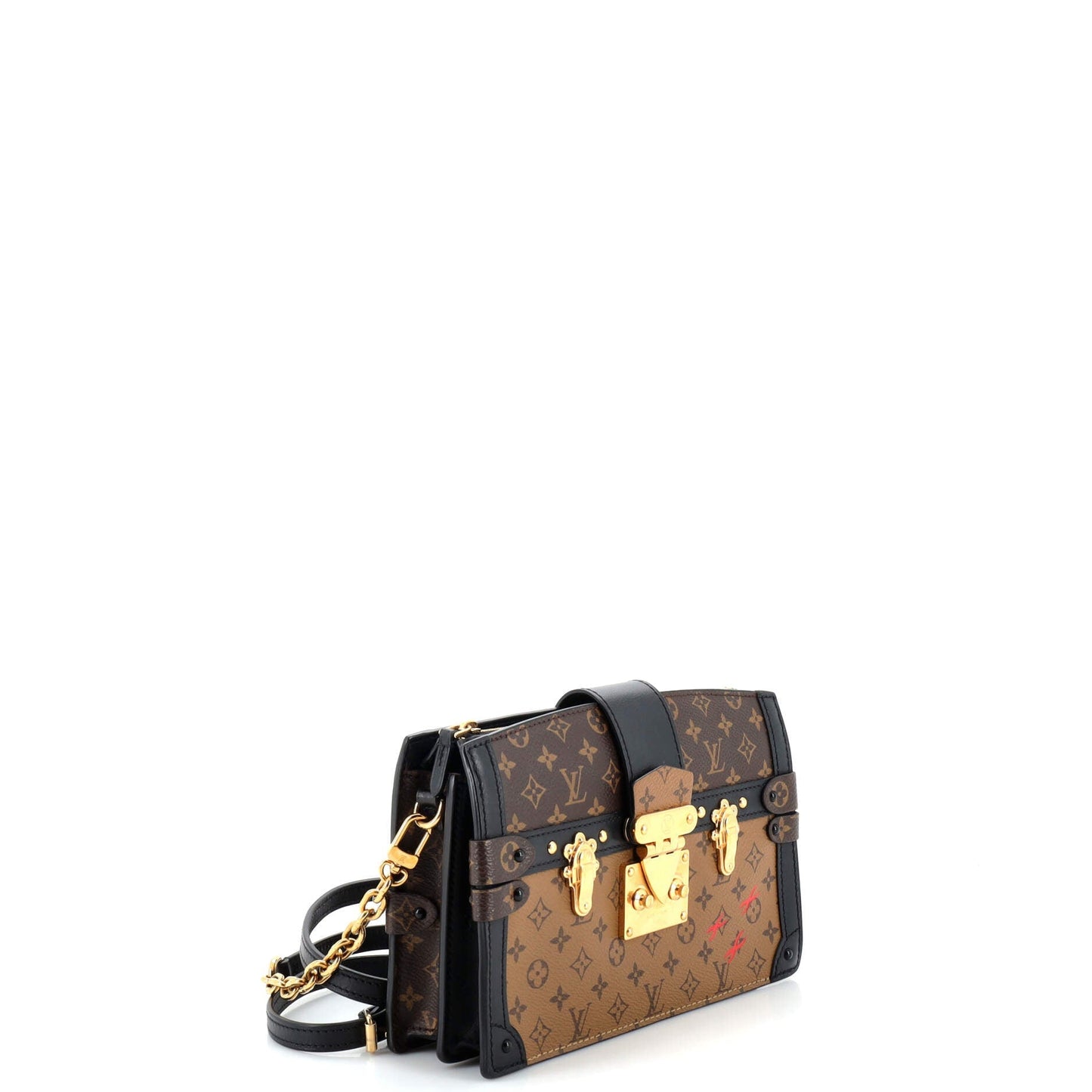 Trunk Clutch Reverse Monogram Canvas