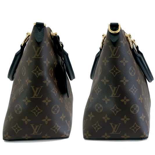 Louis Vuitton V Toot MM M43949 Monogram 2w Toot Bag Shoulder Brown Bordeaux  Female