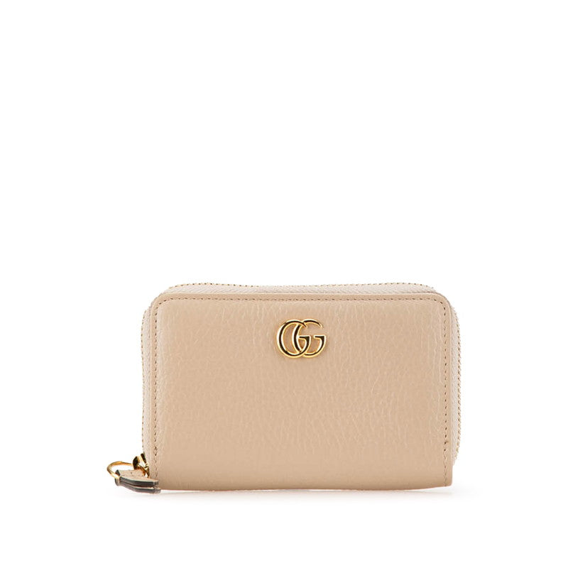 Gucci Double G Leather Coin Case