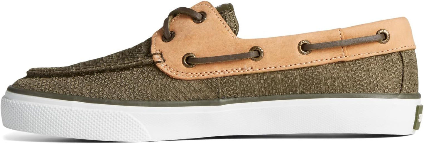 Sperry - Women's - SeaCycled™ Bahama 2.0 Jacquard Sneaker - Olive