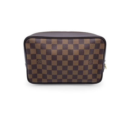 LOUIS VUITTON   Damier Ebene Trousse Toilette Cosmetic Bag