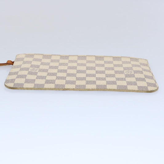 Louis Vuitton Neverfull  Canvas Clutch Bag