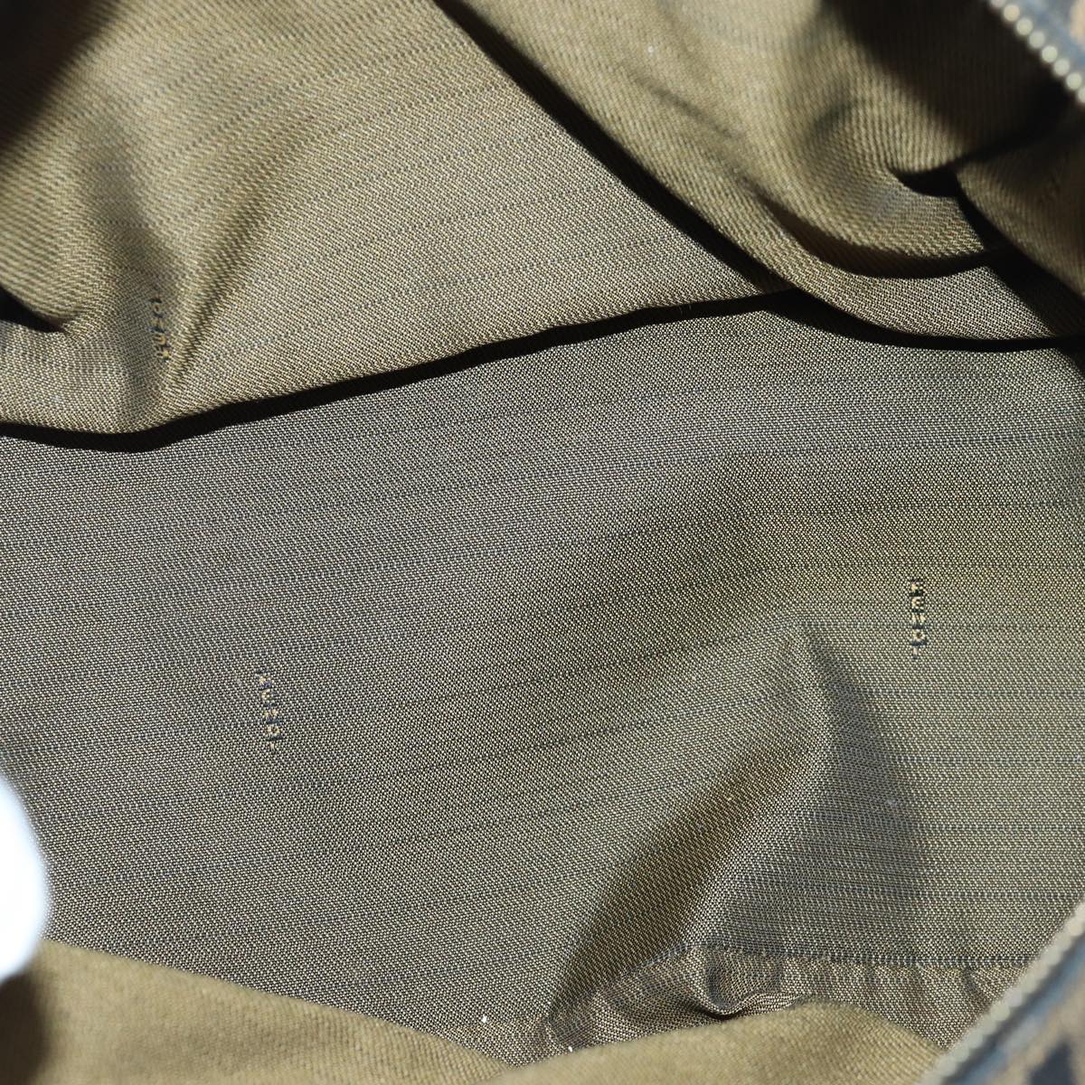 Fendi Zucchino  Canvas Clutch Bag