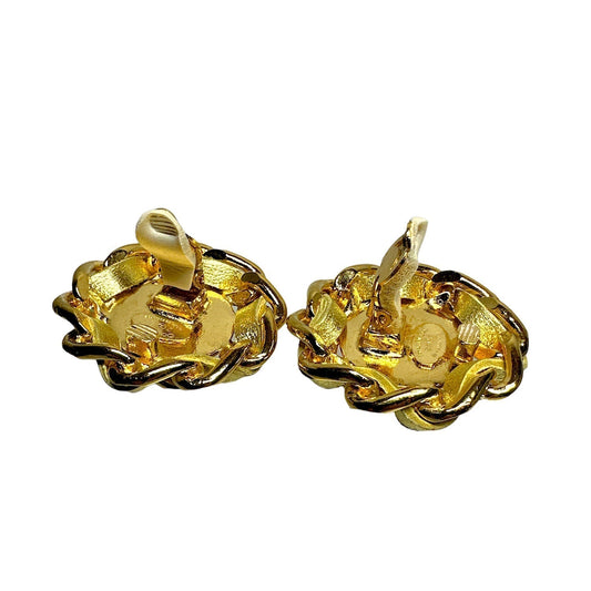 Chanel by Karl Lagerfeld Clip On Earrings