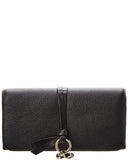 CHL - CC o? Alphabet Leather Continental Wallet