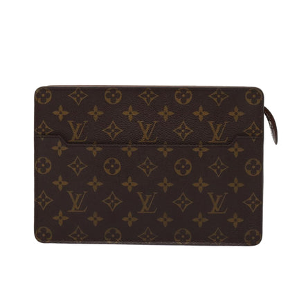 Louis Vuitton Pochette A4  Canvas Clutch Bag