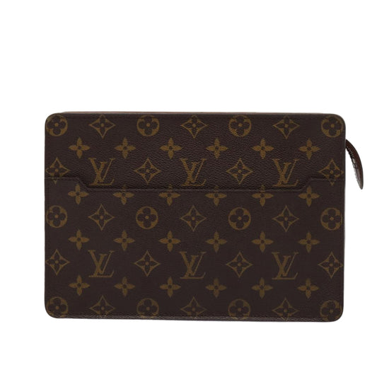 Louis Vuitton Pochette A4  Canvas Clutch Bag