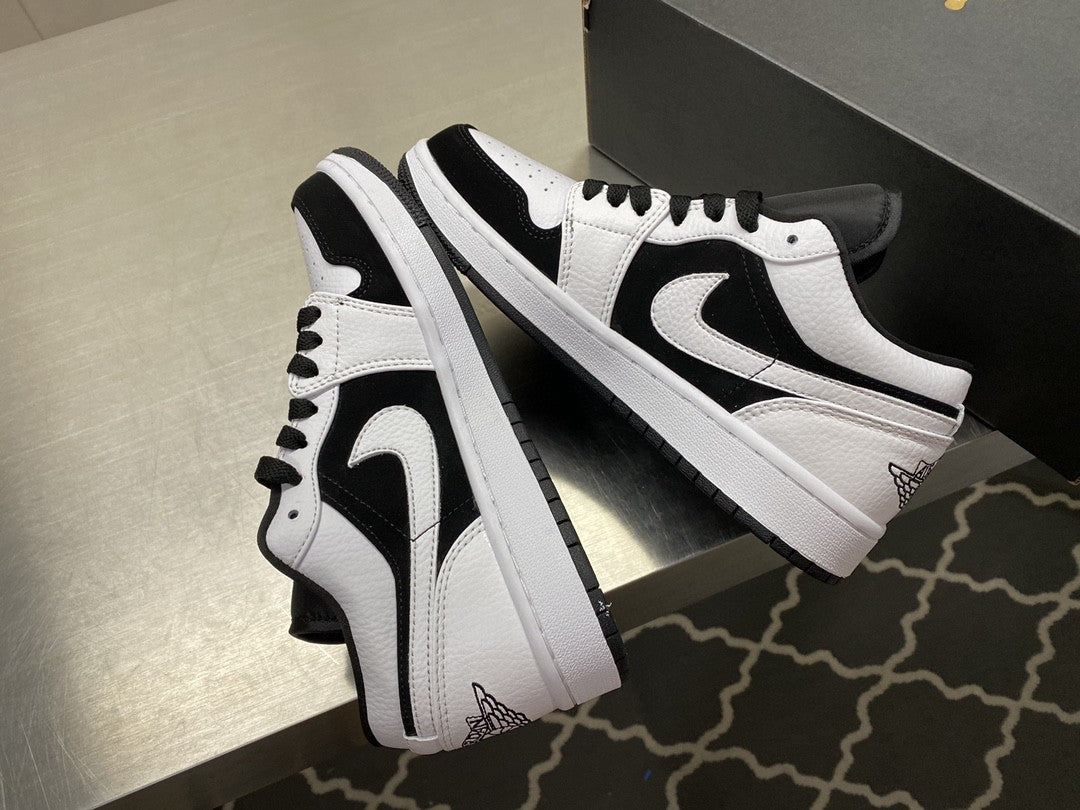  Nike Air Jordan 1 White Black For Men