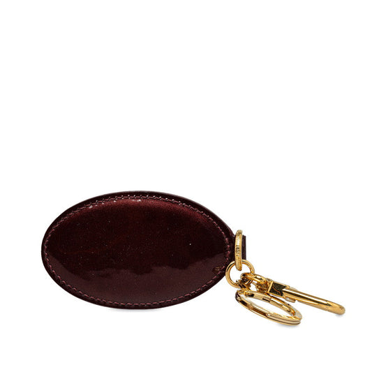 Louis Vuitton Verne Porteocle Artwork Du Voyeurage Keeling M66472 Amarant Pearl Patent Leather  Louis Vuitton